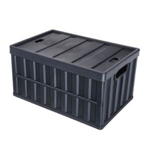 collapsible storage bins with lids 65l 3 packs folding plastic stackable utility crates with handles large heavy duty containers for clothes toys books snack shoes and grocery organizing 1.jpg