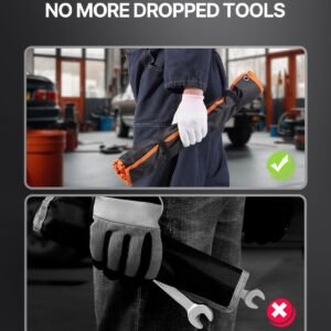 combination wrench set, 25 piece open end wrench set with roll up pouch, carbon steel wrench set metric 6 mm to 32 mm, ideal for general household, garage, workshop, auto repairs, emergency