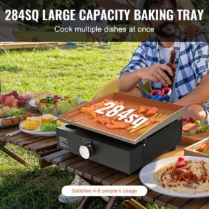 commercial griddle 169 heavy duty manual flat top griddle countertop gas grill with non stick cooking plate steel natural gas griddle 2 burners restaurant portable grill 22000 btu 4.jpg