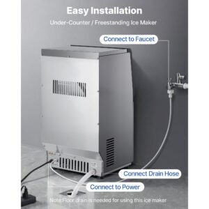 commercial ice maker machine 80 lbs24h with 13 lbs storage capacity countertopfreestandingunder counter stainless steel ice maker with led display self cleaning for home bar restaurant 5.jpg