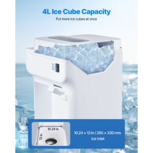 commercial ice shaver crusher 220lbs per hour electric snow cone maker with 4l ice cube box 350w 1500rpm tabletop shaved ice machine for parties events bar home and commercial use white 3.jpg