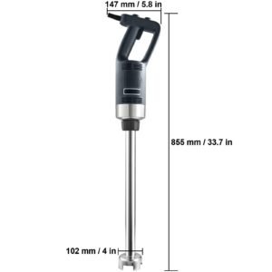 commercial immersion blender 500 watt heavy duty hand mixer variable speed kitchen stick mixer with 304 stainless steel blade multi purpose portable mixer for soup smoothie puree baby food 4.jpg