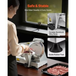 commercial meat slicer 10 inch electric deli slicer machine 320w food slicer with sus420 blade 0 04 inch adjustable thickness for frozen meat ham baguett steak 5.jpg