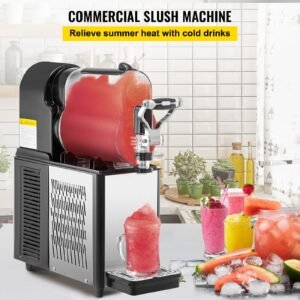 commercial slushy machine 3l single bowl slush drink maker 330w frozen drink machine with temperature preservation stainless steel home slush frozen drink machine automatic clean black 1.jpg