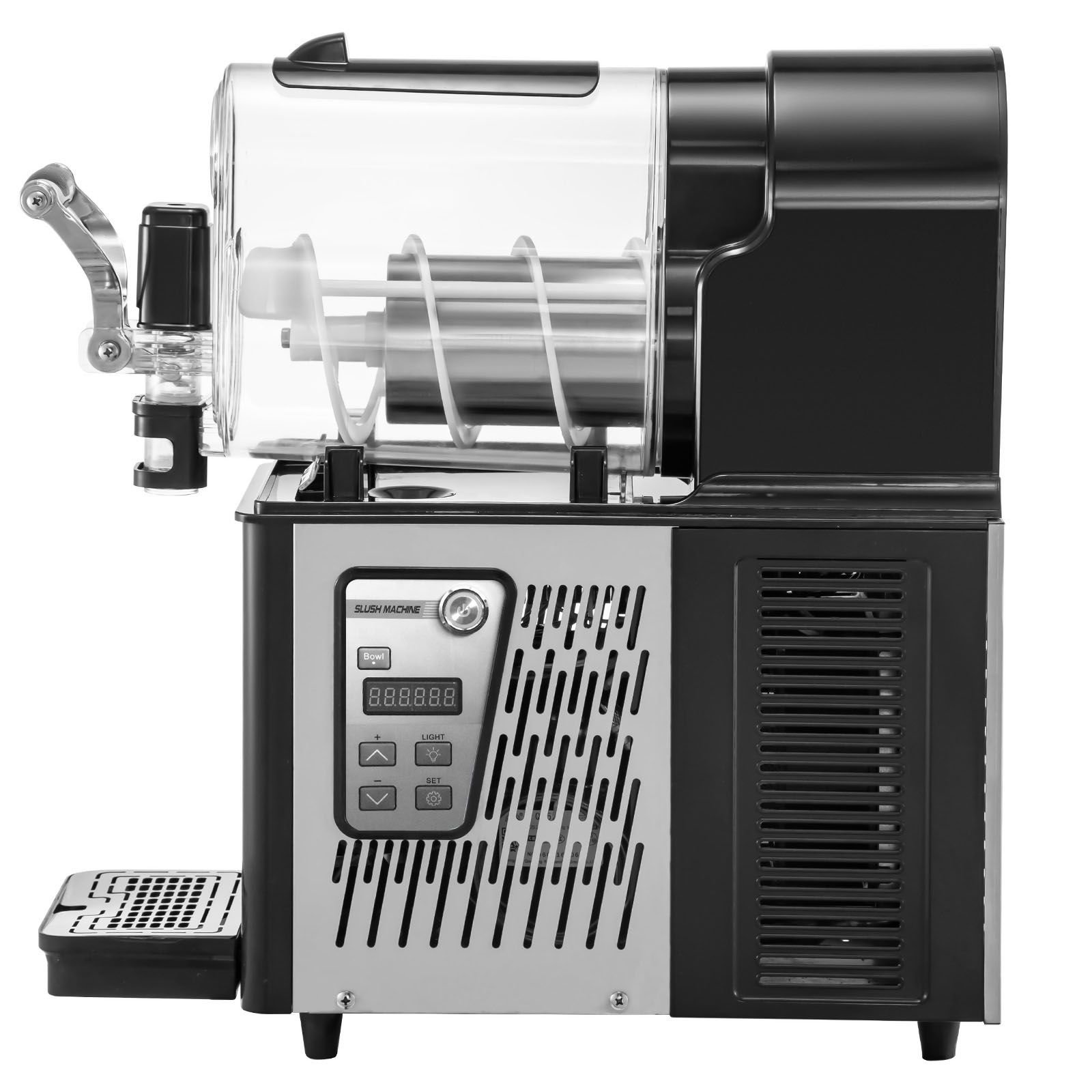 commercial slushy machine 3l single bowl slush drink maker 330w frozen drink machine with temperature preservation stainless steel home slush frozen drink machine automatic clean black.jpg