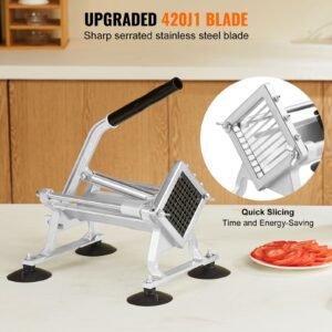 commercial vegetable slicer 38 inch fruit slicer stainless steel and aluminum alloy vegetable cutter slicer machine manual slicer with non slip feet for radishes onions potatoes lemons 3.jpg