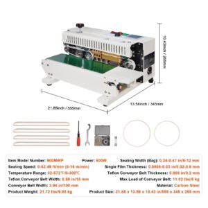 continuous bag band sealing machine 024 047 in6 12 mm seal width horizontal band sealer machine with digital temperature control carbon steel bag sealer for 002 08 mm plastic bags films 1.jpg
