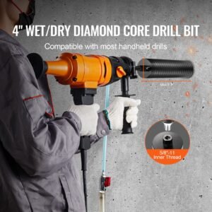 core drill bit 4 wetdry diamond core drill bits for brick and block concrete core drill bit with pilot bit adapter and saw blade 95 drilling depth 58 11 inner thread laser welding 1.jpg