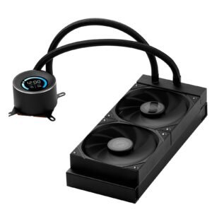 cpu liquid cooler aio cpu water cooler 120mm pwn fans pump 18 display max 2200rpm cpu cooling fan efficient black pc water cooler for intel 115x1366201117001200 amd am4am5 3.jpg