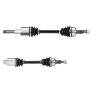 CV Axle Shaft Assembly, 2 Pieces Front Left & Right (Driver and Passenger Side), Automotive Replacement Joint Axles Pair Compatible with 2010-2017 Chevrolet Equinox, Alloy Steel & Carbon Steel