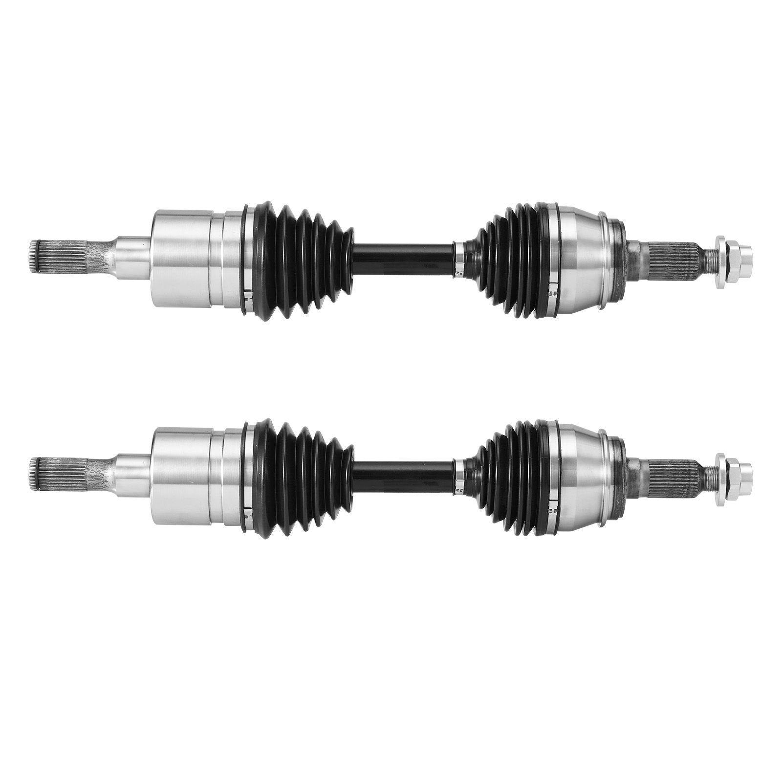 cv axle shaft assembly 2 pieces front left right side driver and passenger side automotive replacement cv joint axles pair compatible with 2006 2010 hummer h3 alloy steel carbon steel 24.jpg