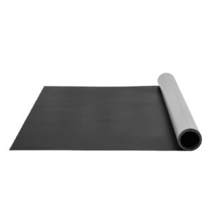 Dance Floor, 6.6' x 3' Portable Yoga Mat with Organizer Bag, 1.5 mm Thick Workout Mats, Non-slip Floor Mats for Practicing at Home, Studios, Stage