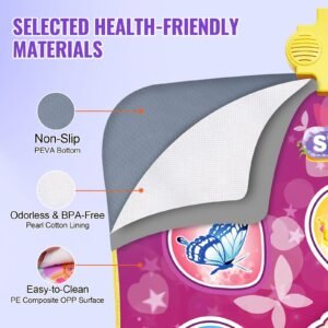 dance mat 9 button dance mixer rhythm step play mat electronic dance pad with 3 game modes adjustable volume built in music 8 challenge levels birthday toys gifts for 3 year old girls 3.jpg