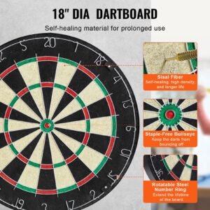 dartboard and cabinet set ready to play bundle official size dartboard cabinet steel tip dart hideaway cabinet features easy assembly complete with all accessories perfect for cricket games 2.jpg