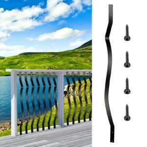 deck balusters 51 pack metal deck spindles 3225x1 staircase baluster with screws iron deck railing for wood and composite deck stylish baluster for outdoor stair deck porch 1.jpg