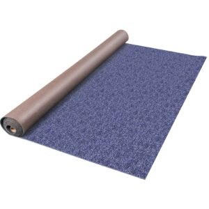 Deep Blue Marine Carpet 6 ft x 49.2 ft Marine Carpeting Marine Grade Carpet for Boats with Waterproof Back Outdoor Rug for Patio Porch Deck Garage Outdoor Area Rug Runner Non-Slide Porch Rug