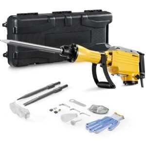 demolition jack hammer 2200w electric jackhammer heavy duty 1350 bpm jack hammer concrete breaker with 1 point chisel 1 flat chisel storage case gloves and goggles for demolition 1.jpg