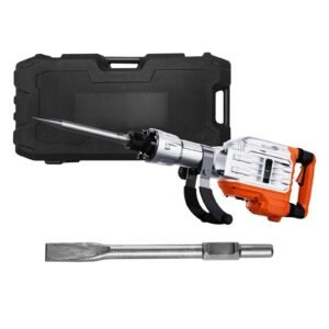 Demolition Jack Hammer, 3500W Jack Hammer Concrete Breaker, 1900 BPM Heavy Duty Electric Jack Hammer, 2pcs Chisel with Gloves & 360 Celsius Swiveling Front Handle