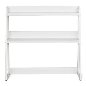 desktop bookshelf 2 tier desktop storage organizer 374 x 126 x 354 office desk storage rack display shelf desktop bookshelf hutch with anti slip feet pads for home dorm white 3.jpg