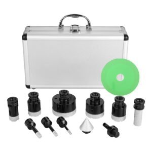Diamond Core Drill Bit Set, 8 PCS 6/8/10/25/35/38/50/65mm Diamond Hole Saw Kit, with Finger Milling Bit Cone Bit Saw Blade and Storage Case, for Dry and Wet, Diamond Drill Bits for Ceramic Tile
