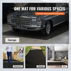diamond plate rubber flooring roll 3 mm x 4 ft x 15 ft garage floor mat sbr rubber garage flooring roll easy to clean diamond plate rubber mat for under cars garage industry gym black.jpg