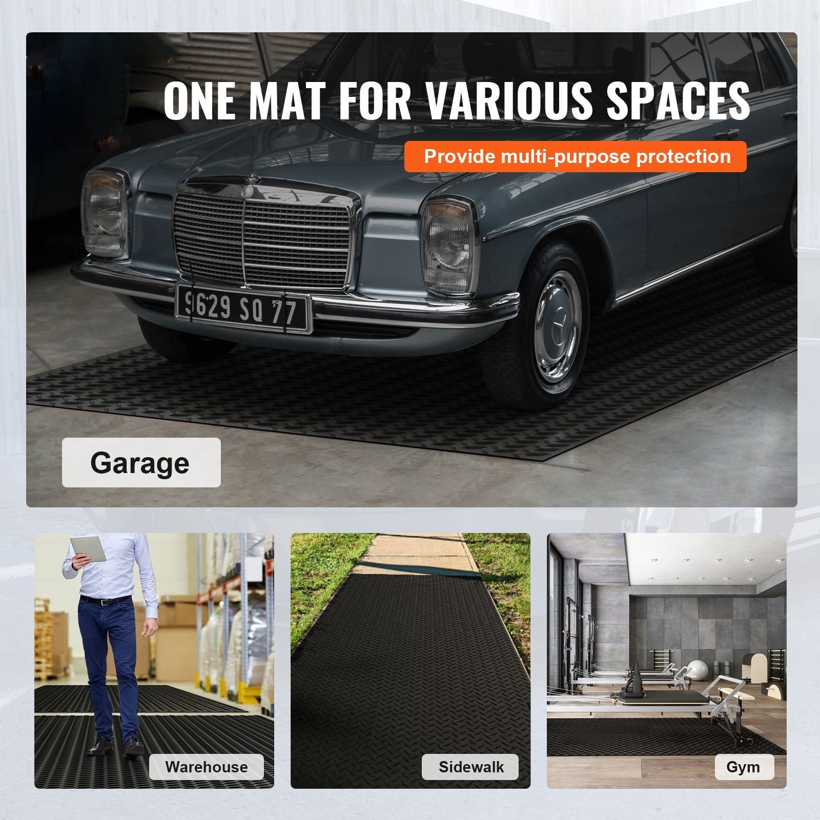 diamond plate rubber flooring roll 3 mm x 4 ft x 15 ft garage floor mat sbr rubber garage flooring roll easy to clean diamond plate rubber mat for under cars garage industry gym black.jpg