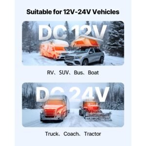 diesel air heater 8 kw dc12 24v fast heating diesel parking heater with remote control and blue lcd switch low noise pre heating function for rv truck camper van boat and trailer 1.jpg