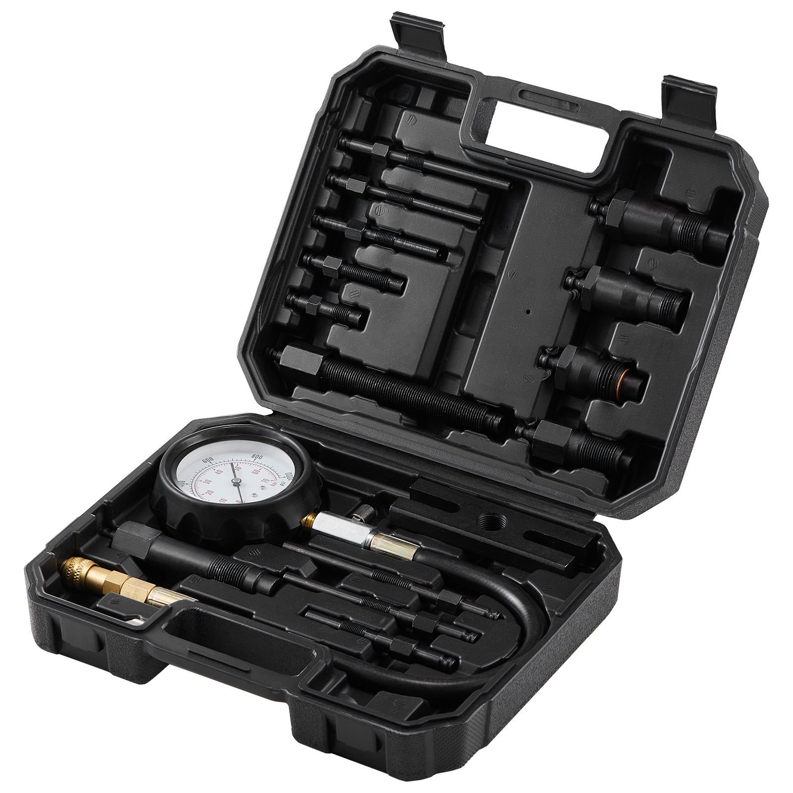 diesel engine compression tester 18 pcs cylinder pressure test tool kit with 0 1000 psi gauge and adapters diesel injector tester check cylinders in diesel trucks tractors equipment.jpg