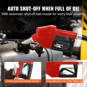 diesel fuel transfer pump kit 12v 10 gpm dc with automatic shut off nozzle hose portable electric self priming fuel transfer extractor pump kit for diesel kerosene machine transformer oil 2.jpg