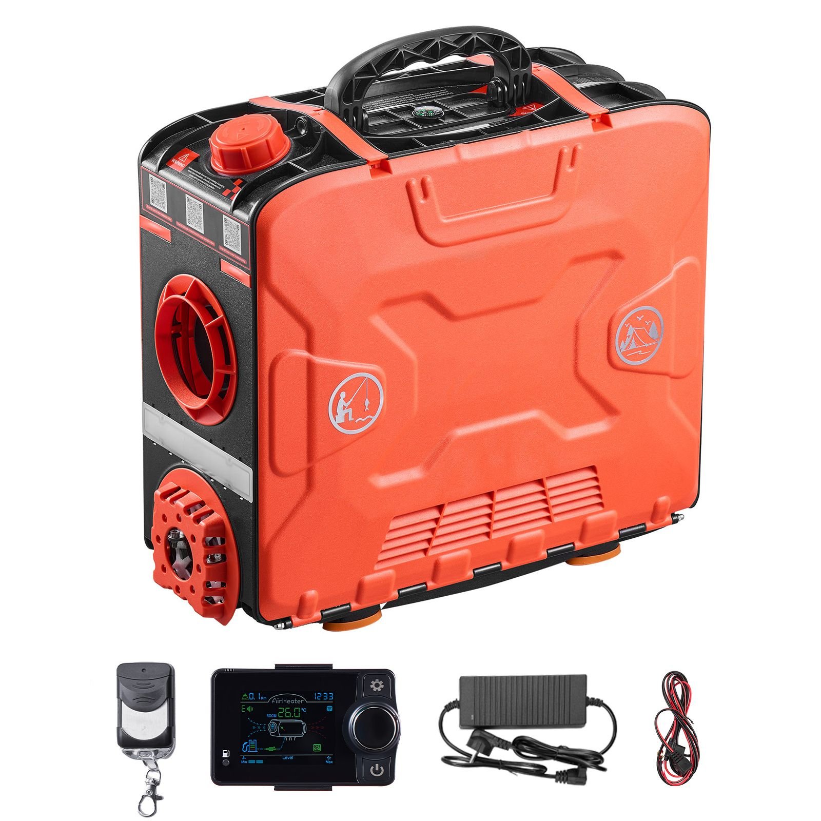 diesel heater 8kw dc 12v all in one portable diesel air heater with bluetooth app control remote control and lcd screen 12 gal fuel tank for vehicles vans rvs campers and garages.jpg