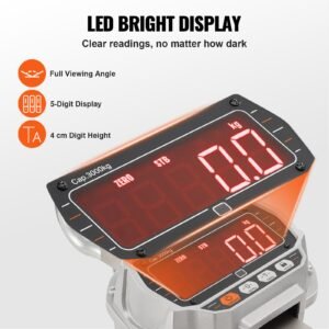 digital crane scale 6600 lbs3000 kg industrial heavy duty hanging scale with remote control cast aluminum case led screen high precision for construction factory farm hunting silver 4.jpg