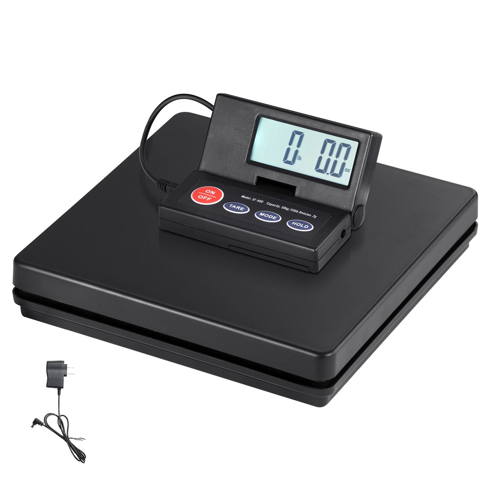 digital shipping scale 110 lbs x 007 oz heavy duty postal scale with timer tare hold function 90 foldable lcd screen package scale for laggage home post office acdc powered fcc liste.jpg