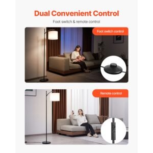 dimmable floor lamp color temperature brightness adjustable modern standing lamp with remote control foot switch floor lamp for living room bedroom officeled bulb lampshade included 1.jpg
