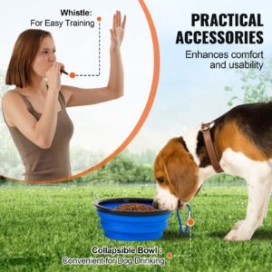 dog agility training equipment 4 pcs set with adjustable high hurdles6 weave polesjump ringsquare pause boxwhistlefoldable bowl puppy obstacle course kit for backyard indoor outdoor 5.jpg