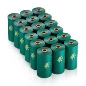 dog poop bags 270 counts 13 x 9 in sturdy thick pet waste bags biodegradable hdpe waste bag refill rolls leak proof unscented trash bag for doggie cat pet dispenser not included 3.jpg