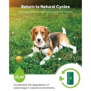 dog poop bags 270 counts 13 x 9 in sturdy thick pet waste bags biodegradable hdpe waste bag refill rolls leak proof unscented trash bag for doggie cat pet dispenser not included 5.jpg