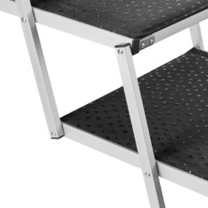 dog stair for cars wide 4 step dog car steps folding dog car ramp with nonslip surface portable pet steps lightweight aluminum for car suv and truck supports up to 150 lbs 4.jpg