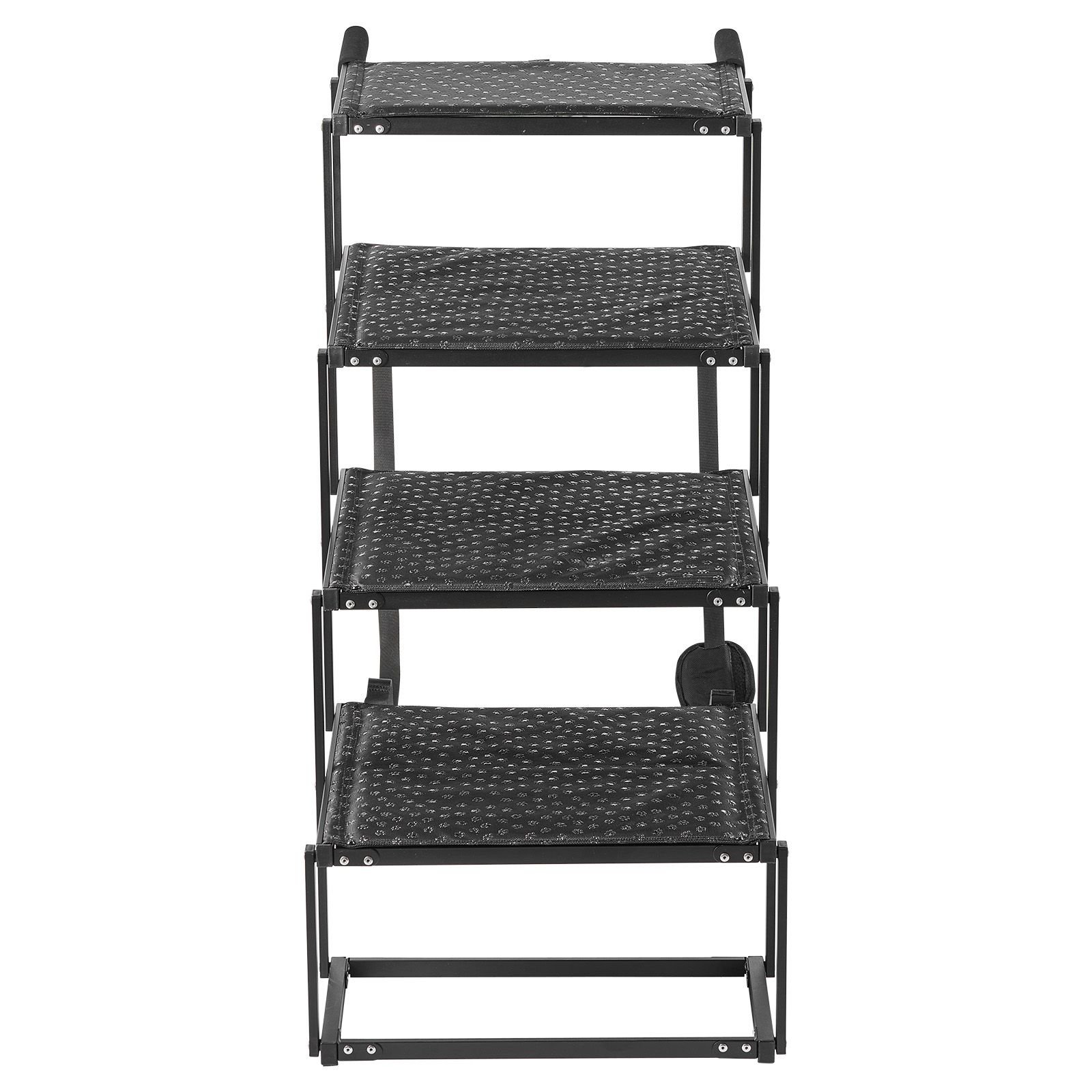 dog stairs for car 4 steps extra wide foldable dog ramp for large dogs with non slip surface portable lightweight pet stairs ladder for car suv truck high bed sofa support up to 250 lbs.jpg