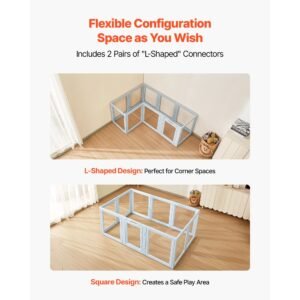 dog whelping box 76x49x30 in plastic dog whelping pen for large sized dogs waterproof puppy playpen with transparent windows door lock easy to clean durable indoor pet dogs cats birth kit 3.jpg
