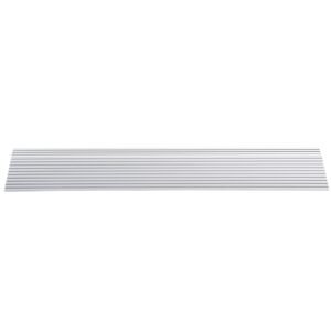 Door Threshold Ramp, 1" Rise, 800 lbs Load Capacity, Door Ramp for Wheelchairs, Aluminum Threshold Ramp for Doorways, Adjustable Modular Threshold Ramp for Wheelchairs, Scooters, Power Chairs