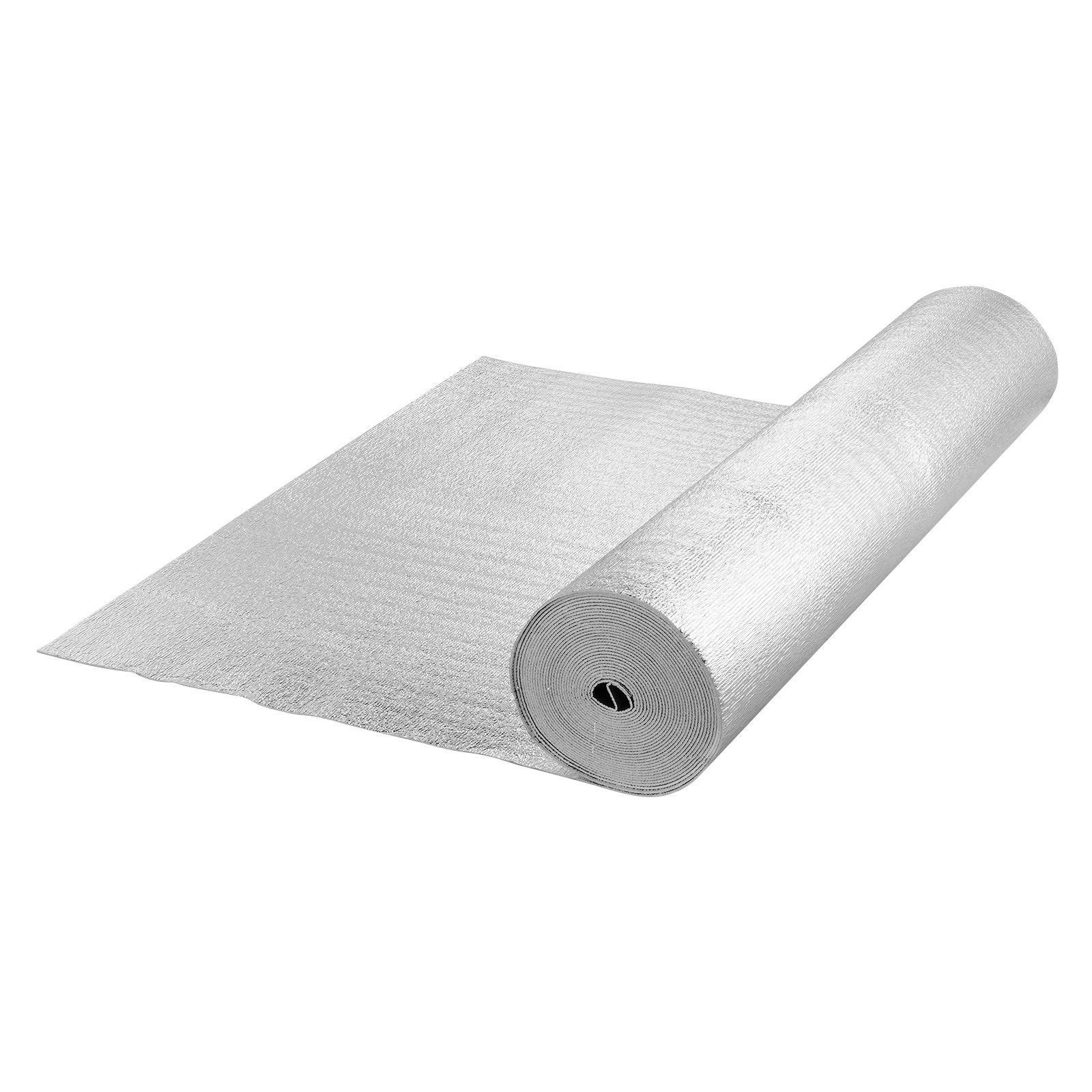 double reflective insulation roll foam core radiant barrier 32 mm 48 in x 50 ft double sided aluminum foil epe foam heat reflective shield thermal insulation roll for window rv roof.jpg