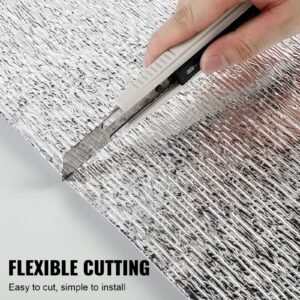 double reflective insulation roll foam core radiant barrier 55mm 48 in x 50 ft double sided aluminum foil epe foam heat reflective shield thermal insulation roll for window rv roof 4.jpg