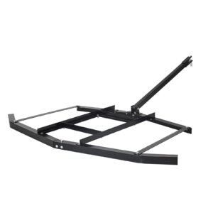 Drag Harrow, 66" Width Tow Behind Drag Harrow, Q235 Steel Driveway Grader with Adjustable Bars & Pin Hitch, Support up to 50 lbs, Tractor Driveway Harrow for ATVs, UTVs, Garden Lawn Tractors