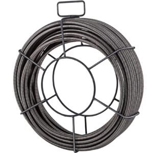 drain cleaning cable 75 feet x 38 inch solid core cable sewer cable drain auger cable cleaner snake clog pipe drain cleaning cable sewer drain auger snake pipe 5.jpg
