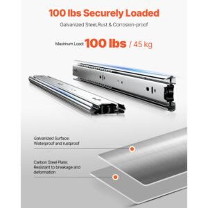 drawer slides 20 inch 10 pairs full extension ball bearing cabinet rails 100 lb load capacity heavy duty side mount dresser drawer slides drawer track runners for kitchen diy replacement 3.jpg