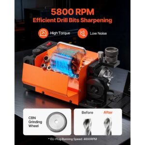 drill bits sharpener mr 13a 3 15mm drill bit grinder sharpener with 95 135 adjustable point angle 5800rpm high speed re sharpening machine with 13 collets cbn wheel for workshops garages 1.jpg