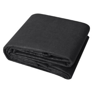 Driveway Fabric, 15x20FT Non Woven Geotextile Fabric for Landscaping, Heavy Duty Garden Weed Barrier Fabric, 4OZ Landscape Fabric, French Drains Drainage Fabric, Ground Cover Weed Control Fabric