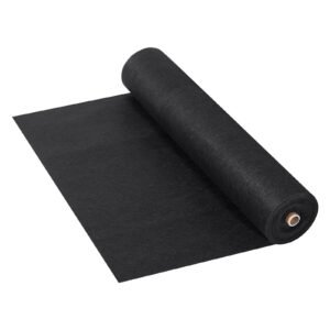 driveway fabric 3x100ft non woven geotextile fabric for landscaping heavy duty garden weed barrier fabric 4oz landscape fabric french drains drainage fabric ground cover weed control fabric 3.jpg