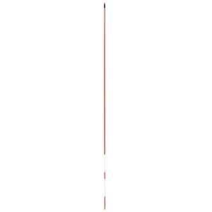 Driveway Markers, 100Pcs 72 in Long 5/16 in Dia, Hi-Visibility Driveway Reflectors with 12 in Steel Drill Bits, Reflective Snow Sticks Fiberglass Pole for Parking Lots, Walkways, Snow Plowing