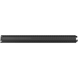 Drop Over Cable Cover Ramp, 2,000 lbs/axle Load Capacity, Heavy Duty Cable Hose Protector Ramp, Floor Cord Cover for High Walking Traffic Areas Indoor Outdoor Home Office Warehouse School